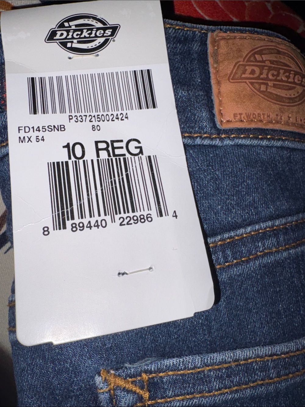 Dickies Women's Perfect Shape Skinny Fit Jeans - Picture 7 of 9